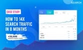 How To 14x Search Traffic In 8x months