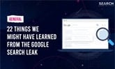 22 Things We Have Learned From The Google Search Leak